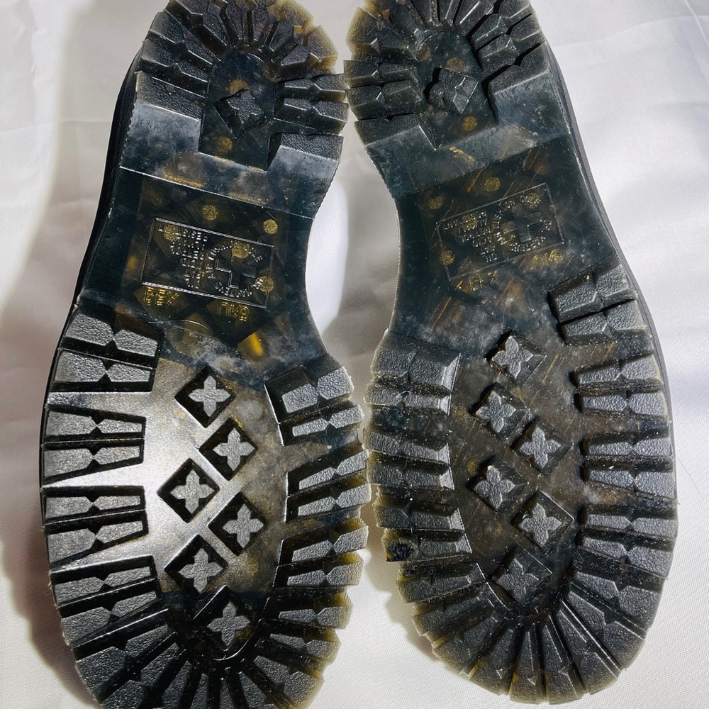 Dr. Martens Black Glitter Shoes - Picture 4 of 5